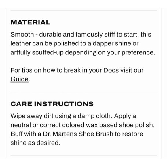 Dr Martens 3989 Bex Vintage Smooth Leather Brogue Shoes Womens 7.5 Made England - Picture 10 of 10